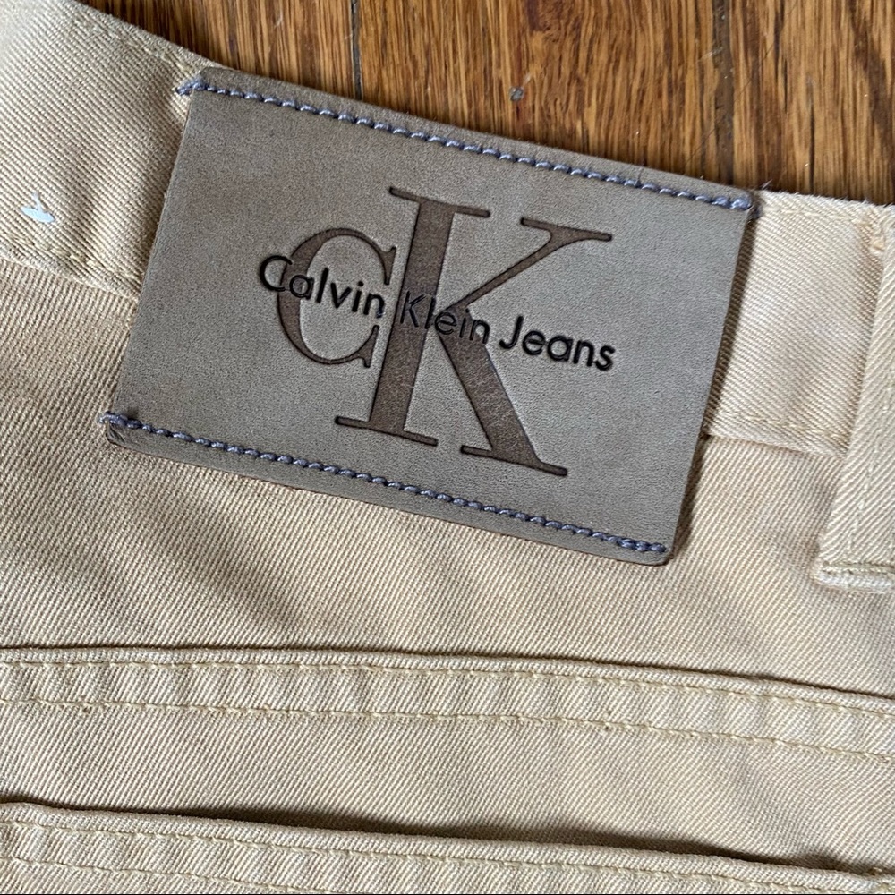 Calvin Klein Vintage High Rise Straight 5 Pocket Jeans - Picture 2 of 9